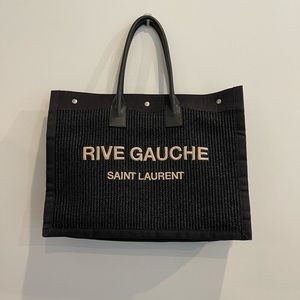 SAINT LAURENT RIVE GAUCHE TOTE LARGE